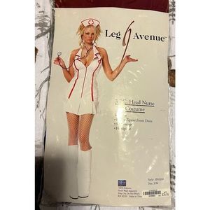 Halloween womens Leg Avenue nurse costume size small